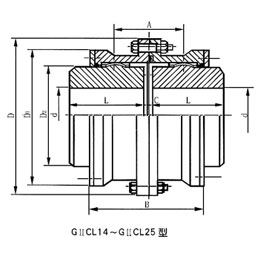 GⅡCL型鼓形齒式聯軸器